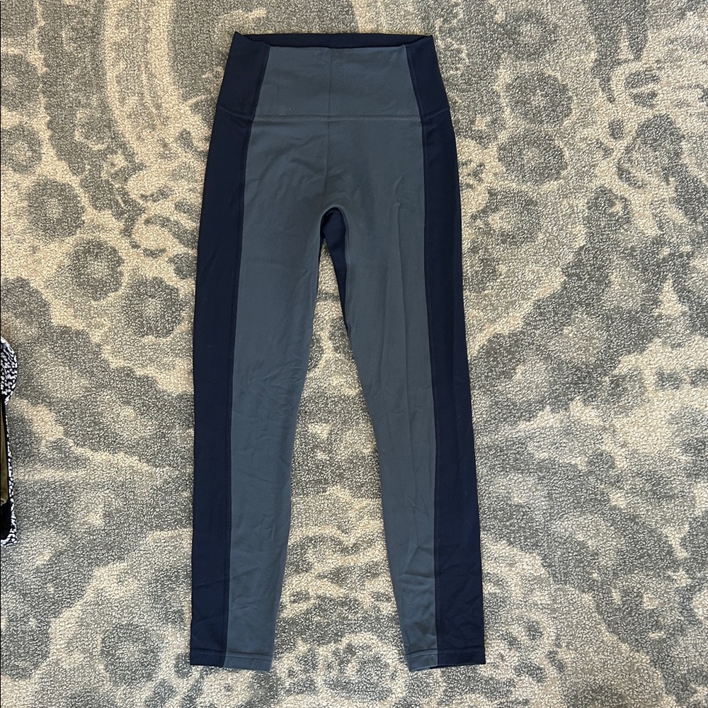 Athleta Gray and Black Leggings